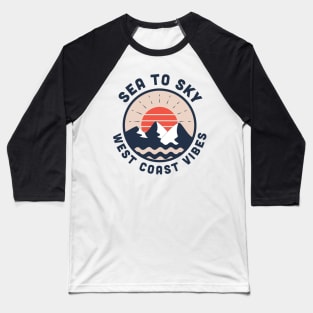 West Coast Vibes Baseball T-Shirt